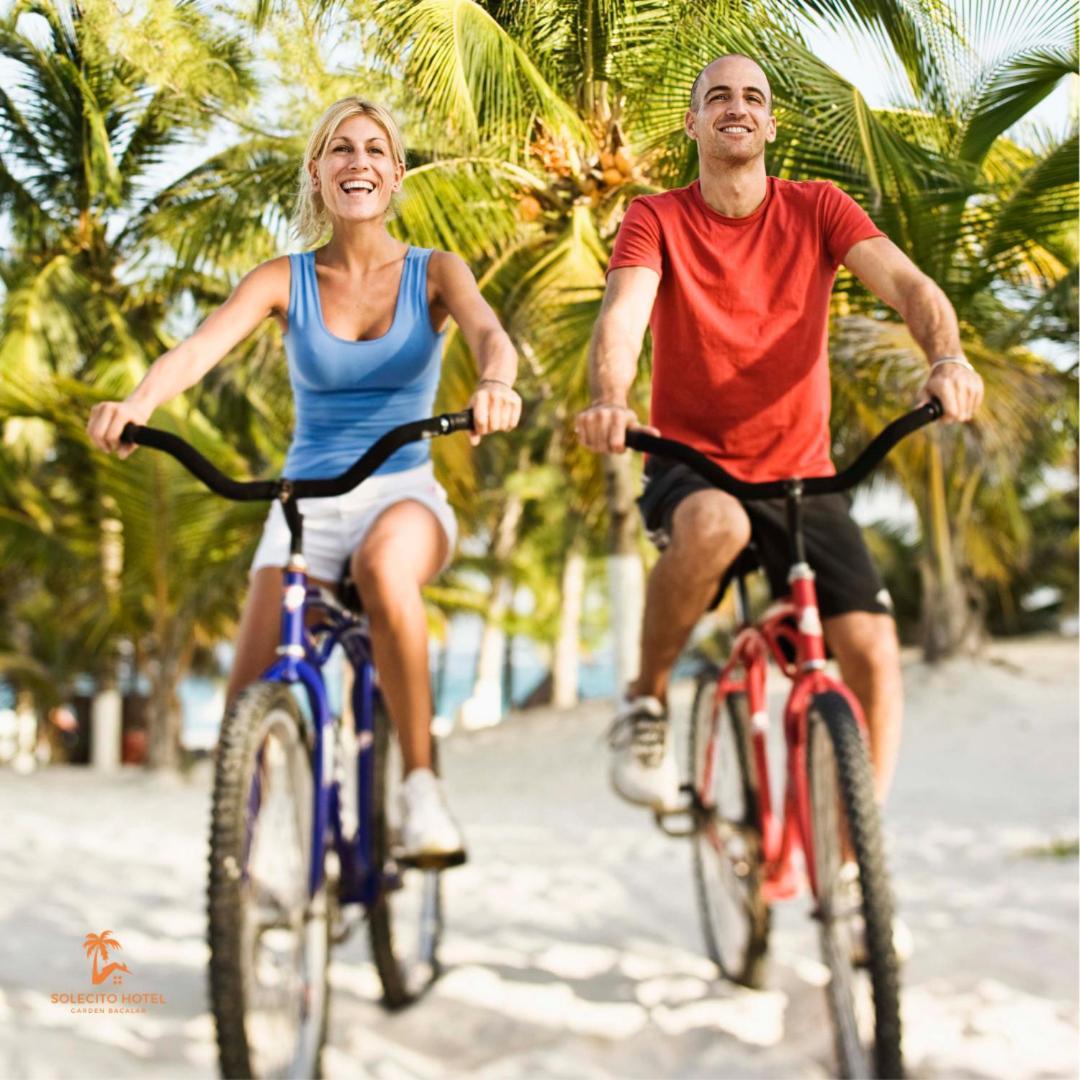 Solecito Hotel Apartamento Bacalar - Gratis Bicicletas Y Kayyaks Kültér fotó
